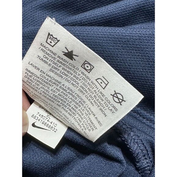 Nike Dri Fit Snap Polo Golf Shirt Mens Size XL MM Fly Framing Commander 746074 - Picture 8 of 9